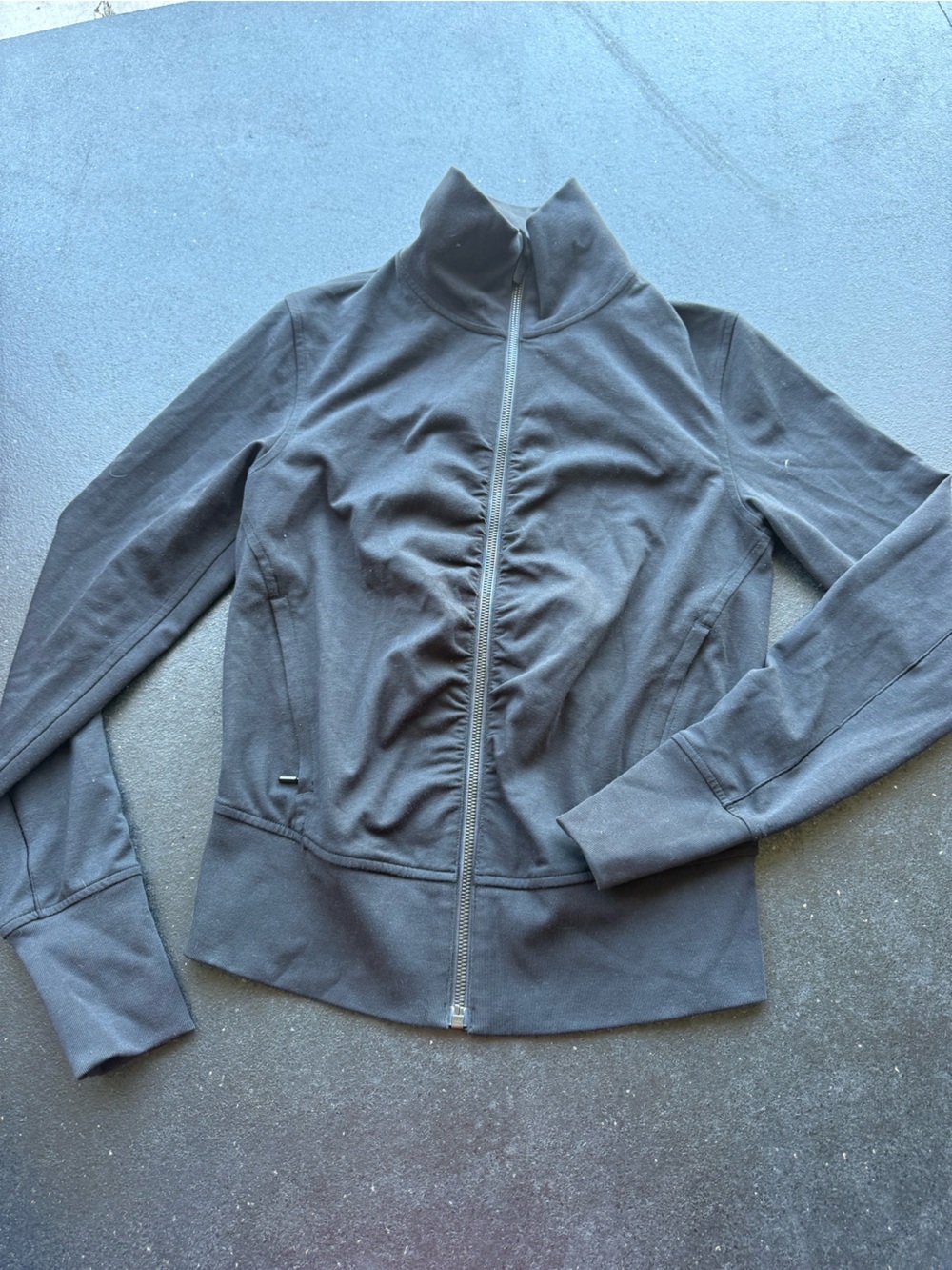 Black Full-Zip Jacket
